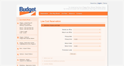 Desktop Screenshot of budget-cz.com