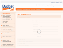 Tablet Screenshot of budget-cz.com